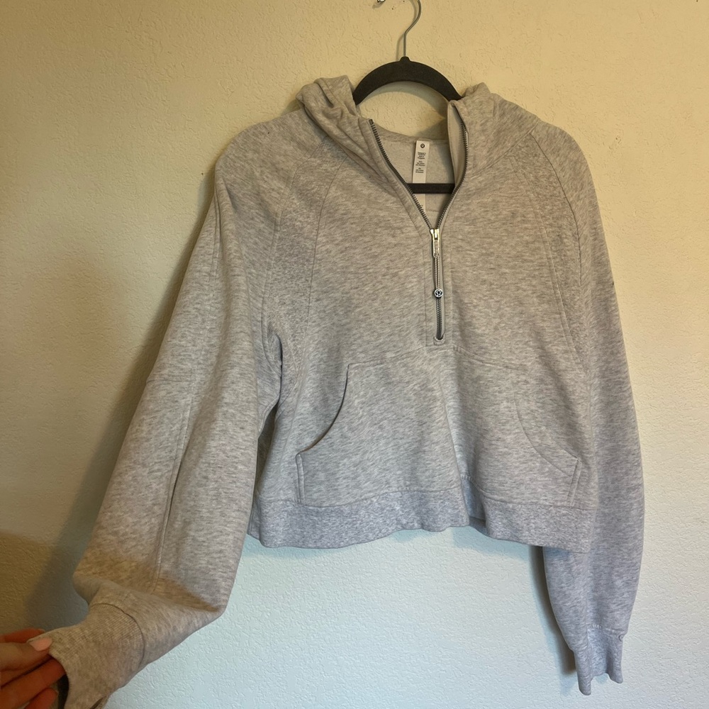 Lululemon scuba half zip hoodie